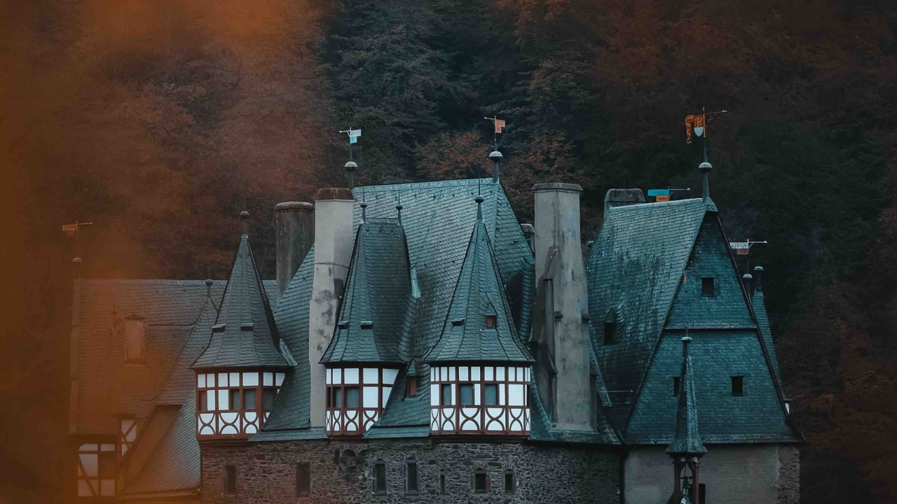 Château D'Eltz, Château, Arts Visuels, Rue Burg Eltz, Bâtiment du Château. Wallpaper in 1280x720 Resolution