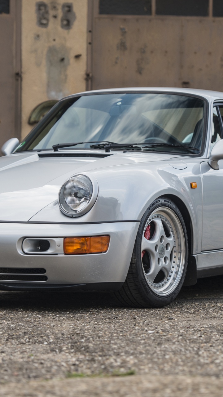 Silver Mercedes Benz Coupe Parked on Gray Concrete Pavement During Daytime. Wallpaper in 720x1280 Resolution