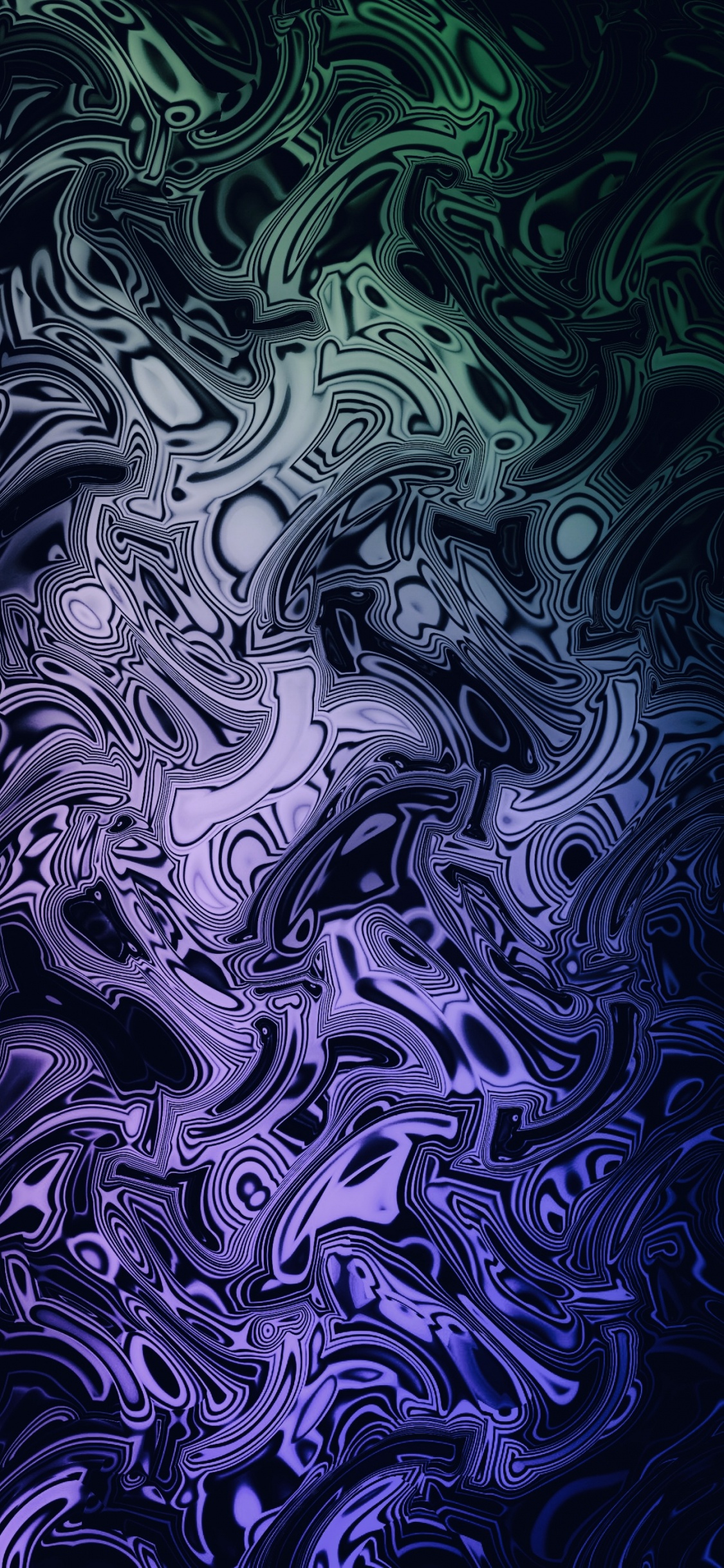 苹果, 智能手机, Azure, 艺术, 水上 壁纸 1125x2436 允许