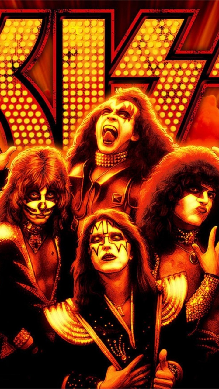 Gene Simmons, Kuss, Rock, Hardrock, Musiker. Wallpaper in 720x1280 Resolution