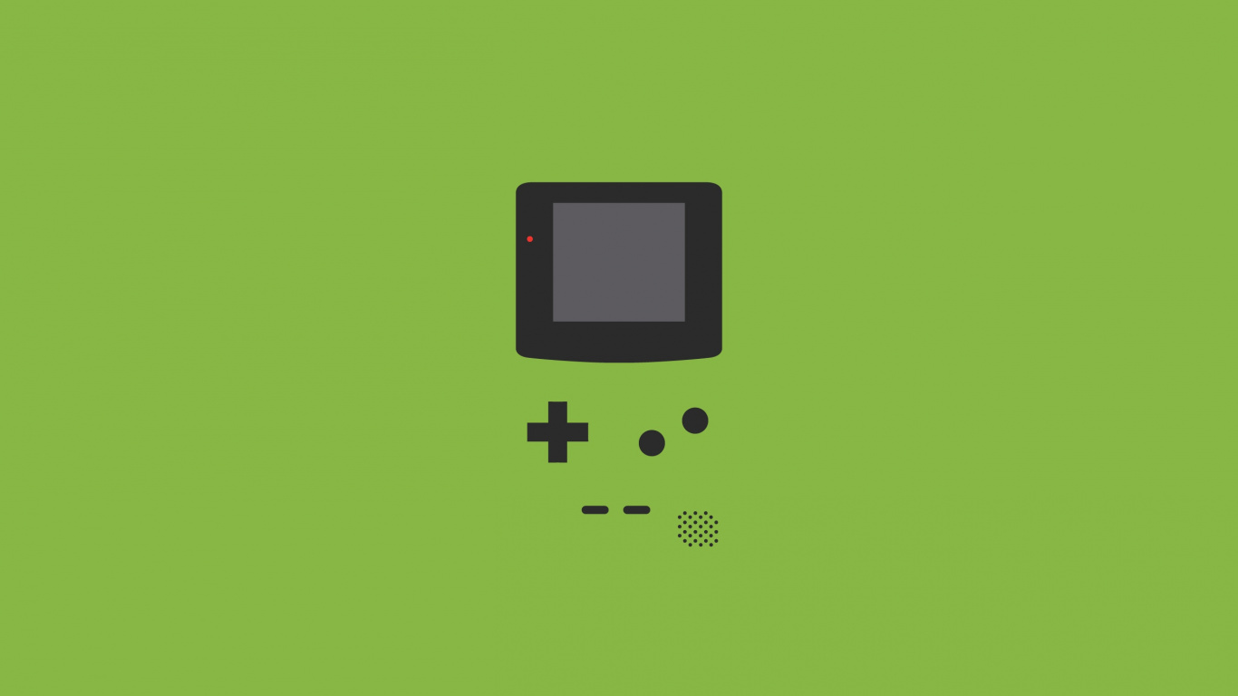 Black and White Square Illustration. Wallpaper in 1366x768 Resolution