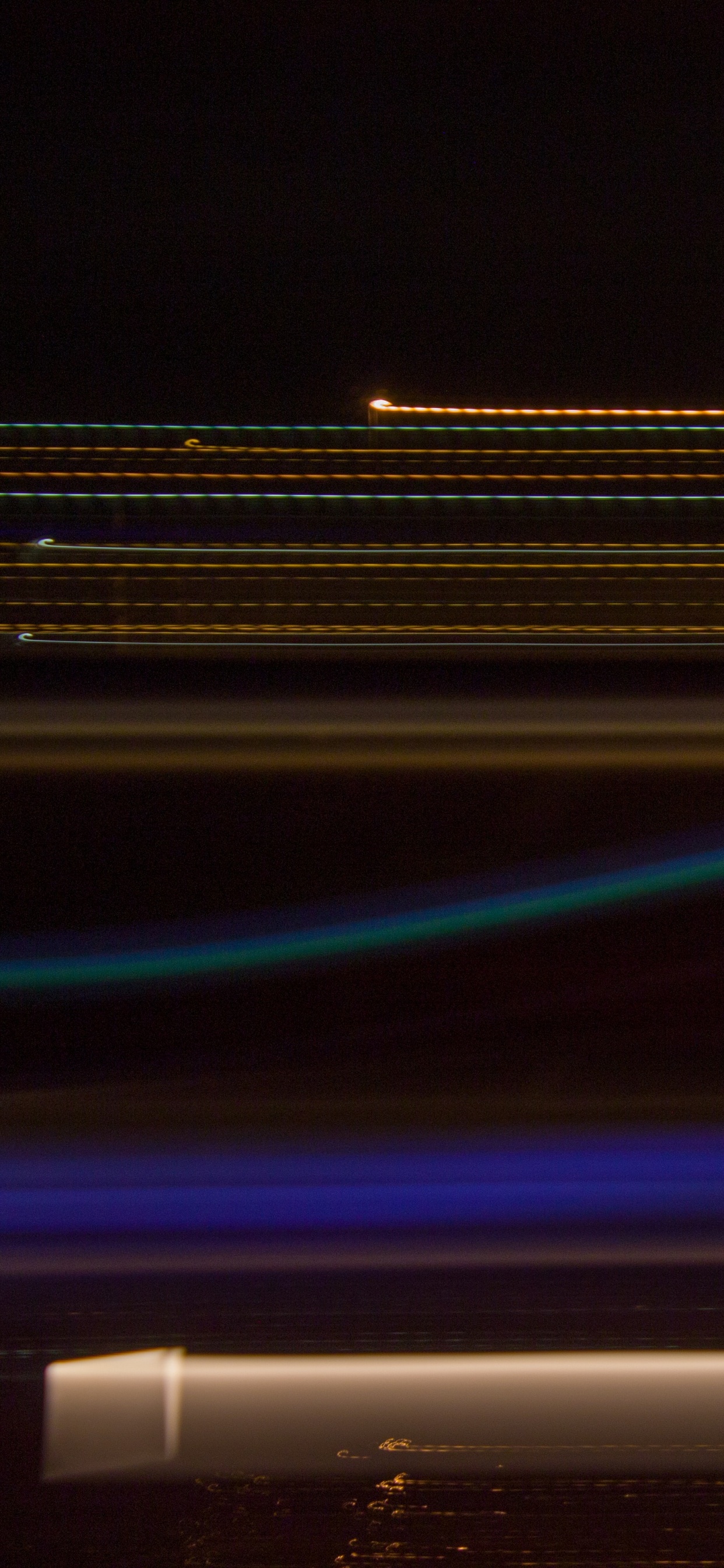 Time Lapse Photography of City Lights During Night Time. Wallpaper in 1242x2688 Resolution