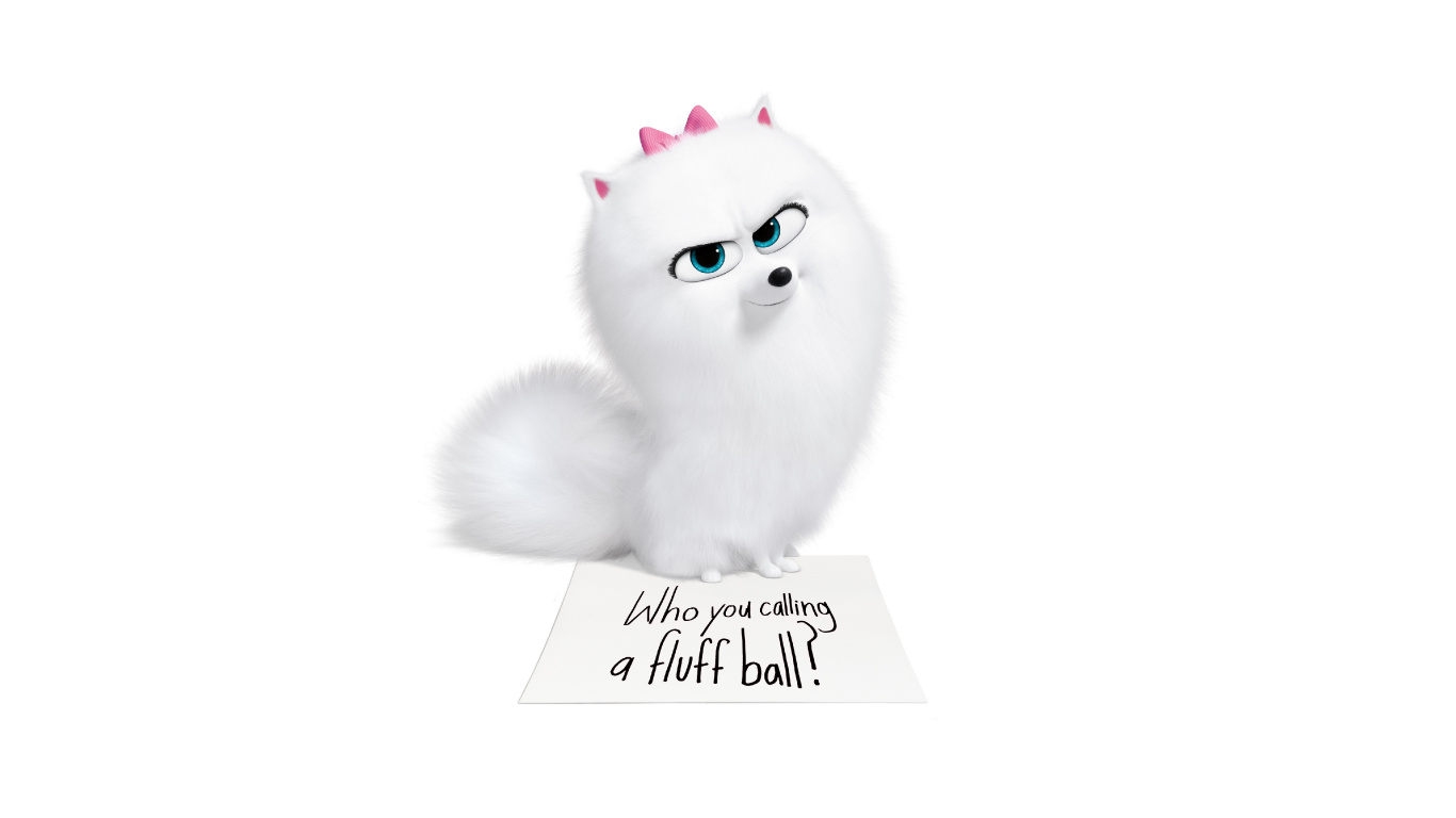 Boule de Neige, Gidget, la Gentillesse, Fourrure, Animation. Wallpaper in 1366x768 Resolution