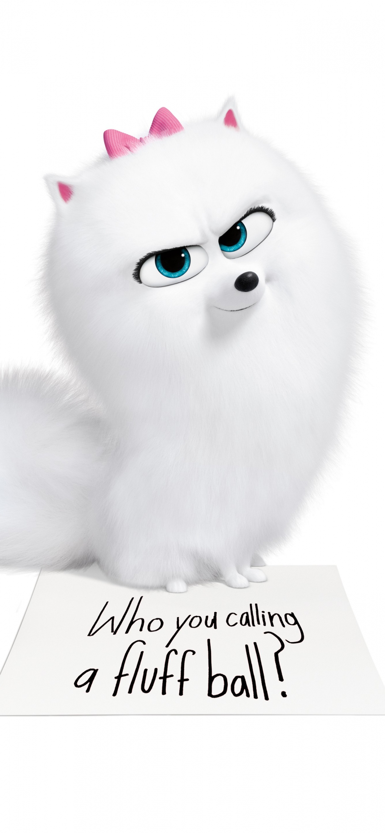 Schneeballeffekt, Gidget, Niedlichkeit, Fell, Spielzeug. Wallpaper in 1242x2688 Resolution