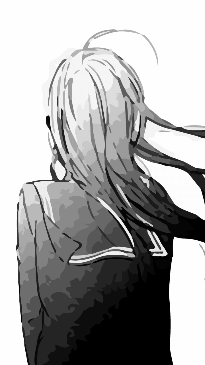 Frau im Schwarzen Kleid Abbildung. Wallpaper in 720x1280 Resolution