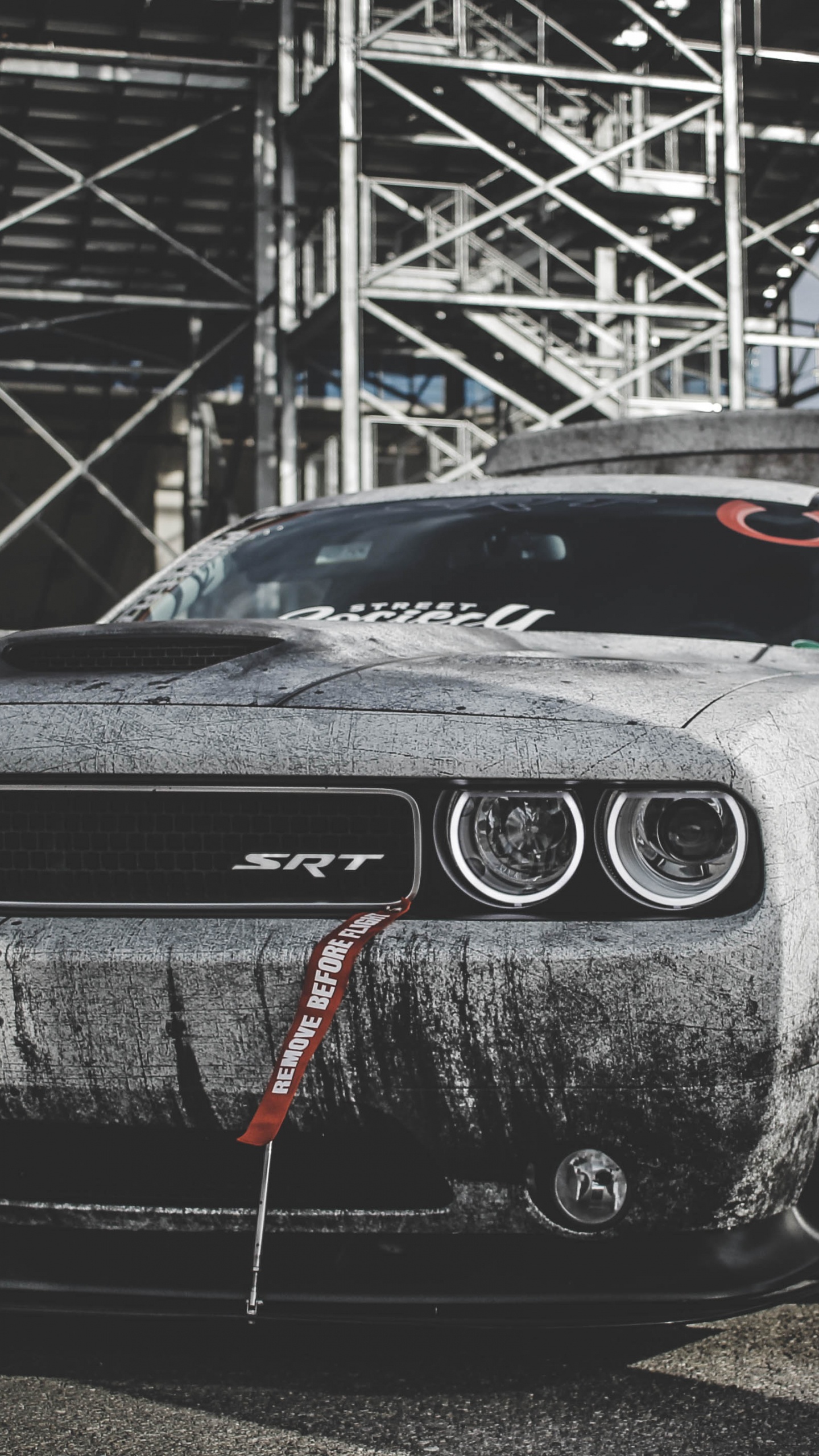 Gray and Black Sports Car on Road During Daytime. Wallpaper in 1440x2560 Resolution