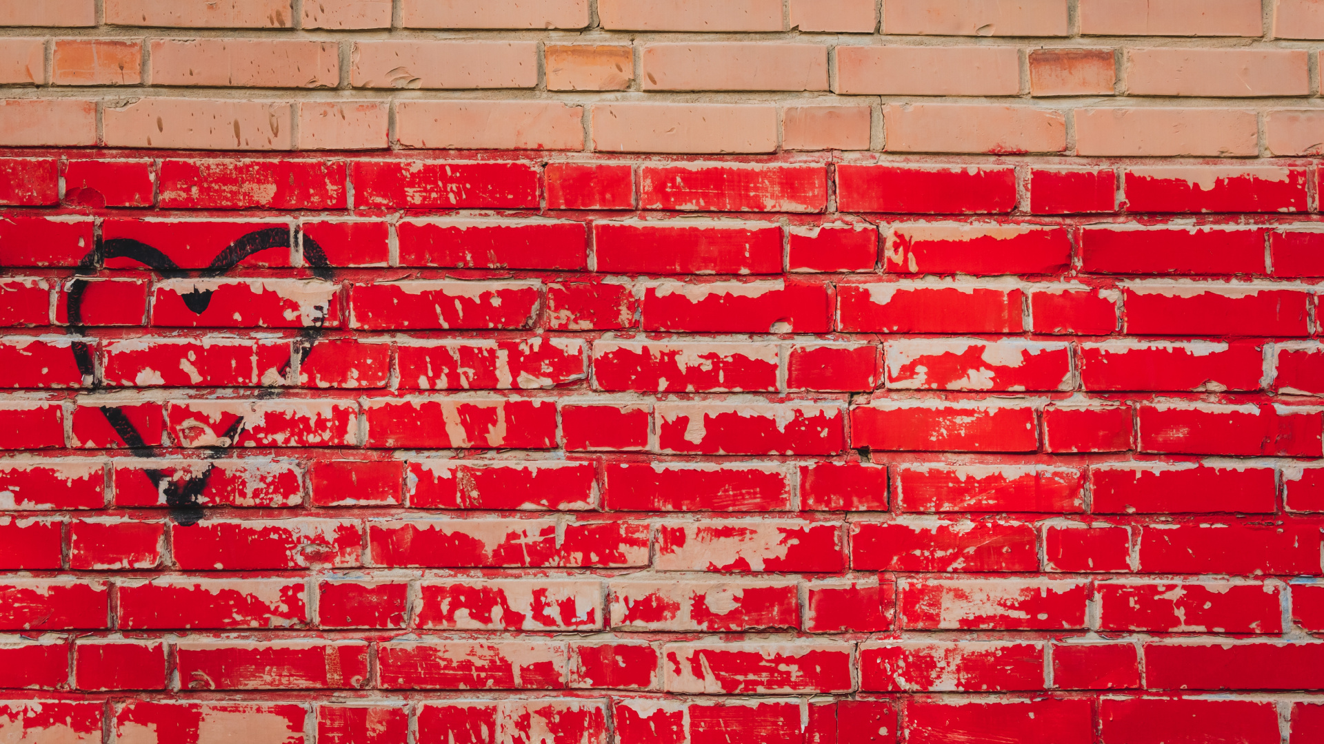 Brick, Brickwork, Wall, Red, Stone Wall. Wallpaper in 1920x1080 Resolution