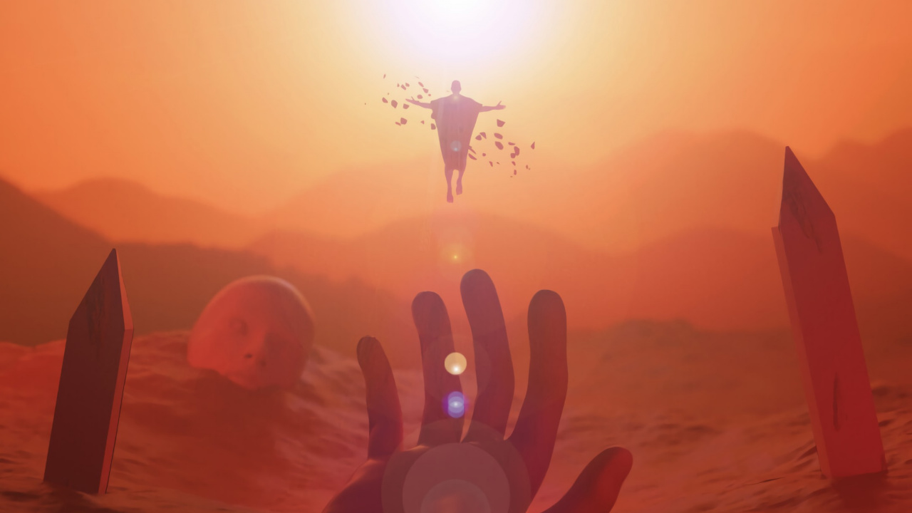 3 Person Sitting on Sand During Sunset. Wallpaper in 1280x720 Resolution