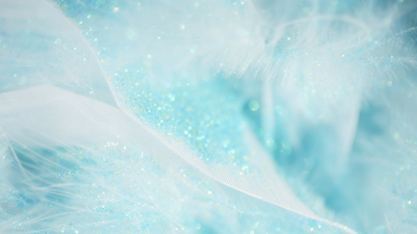 Pintura Abstracta Azul y Blanca. Wallpaper in 1366x768 Resolution