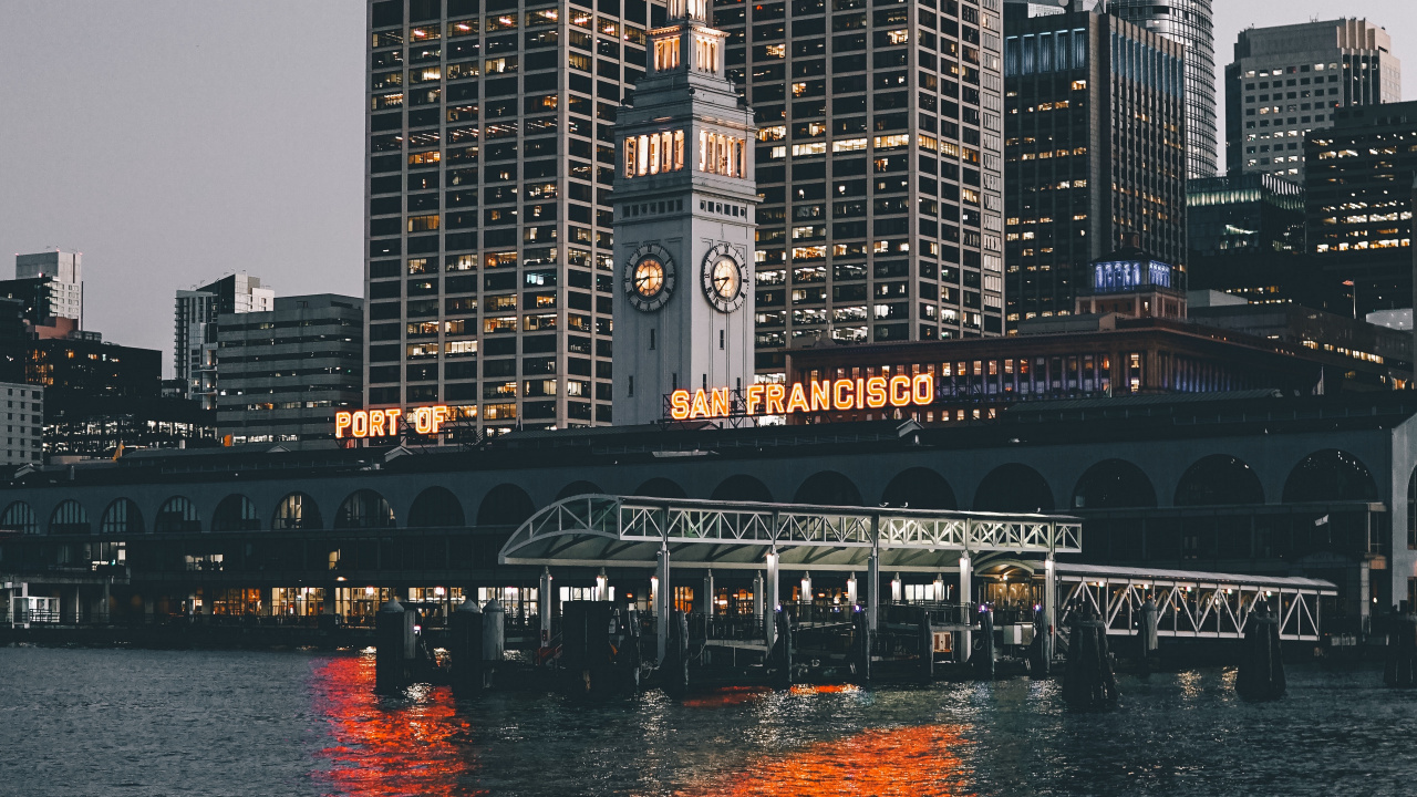 Big Ben London During Night Time. Wallpaper in 1280x720 Resolution