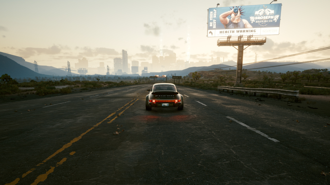 Cyberpunk 2077, cd Projekt, Car, Cloud, Automotive Lighting. Wallpaper in 1280x720 Resolution