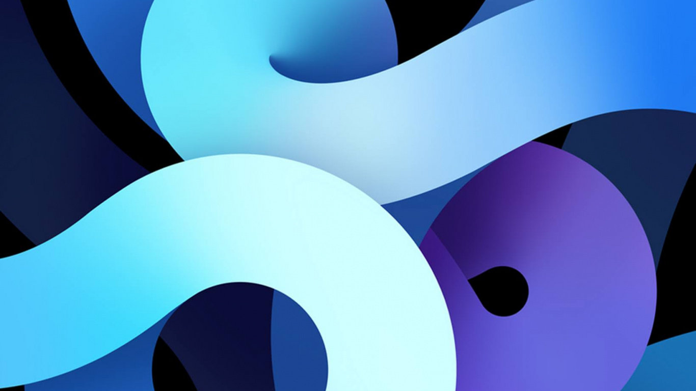 IPad, IPad Air, IPad Air 4 2020, Apple, Pomme A14. Wallpaper in 1366x768 Resolution