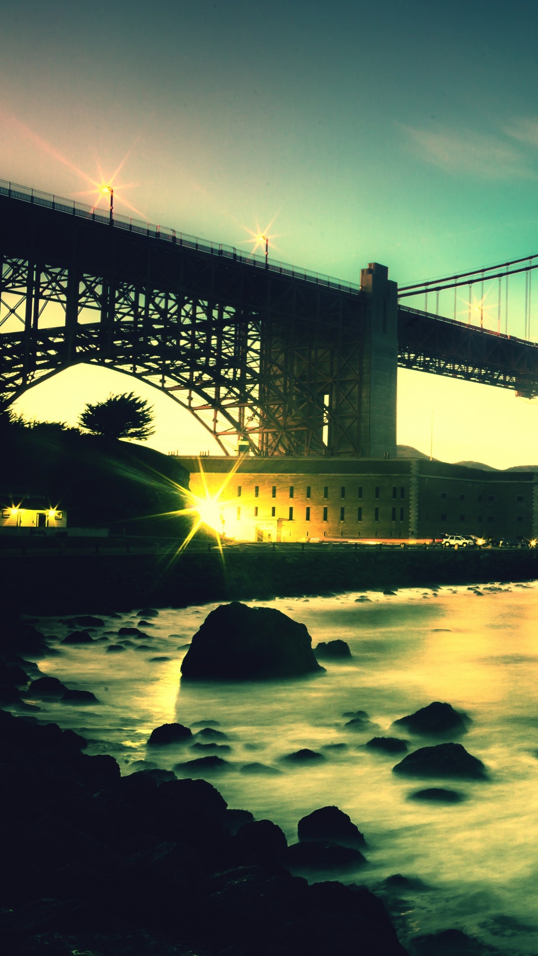Pont du Golden Gate San Francisco Californie. Wallpaper in 1080x1920 Resolution