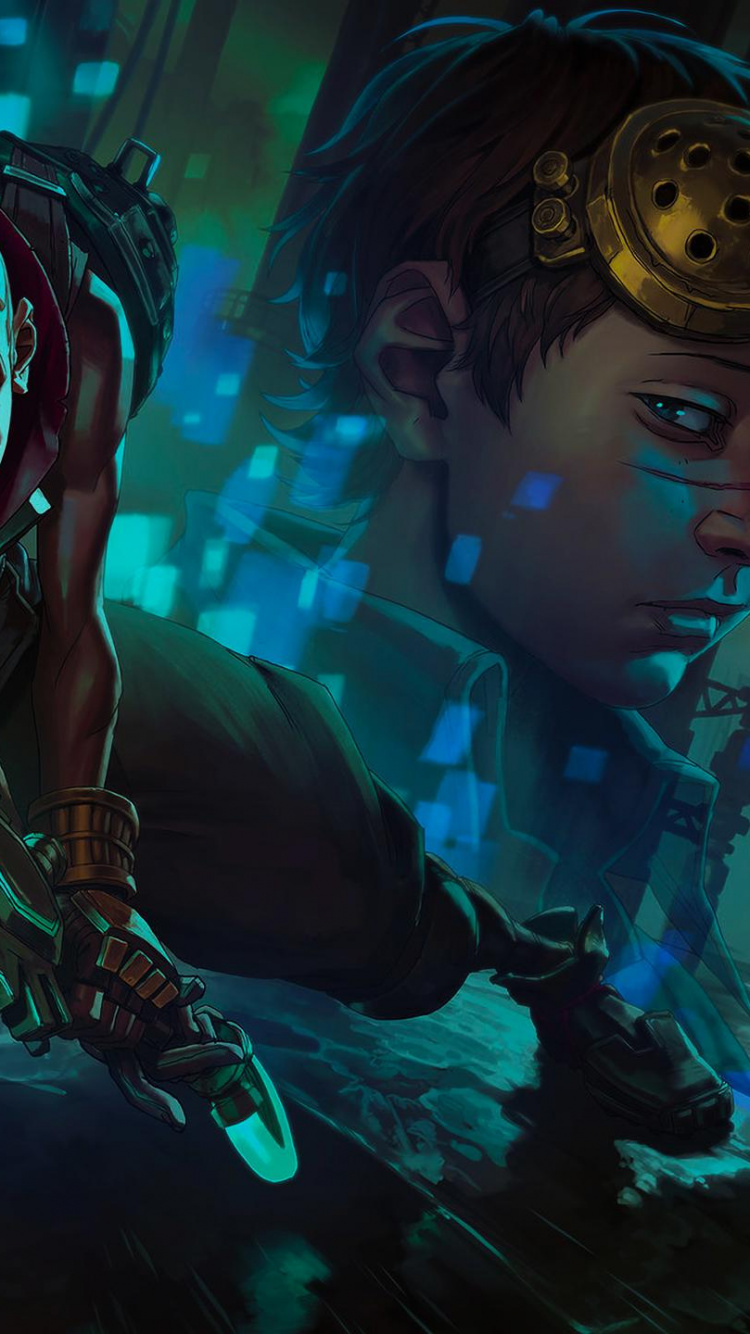 Chronobreak-Echo, League of Legends, Riot Games, Echo Sekunden, Zuckung. Wallpaper in 750x1334 Resolution