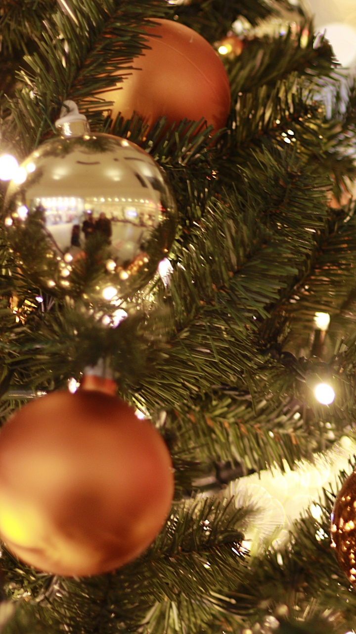 Christmas Tree, Christmas Ornament, Christmas Day, Christmas Lights, Christmas Decoration. Wallpaper in 720x1280 Resolution