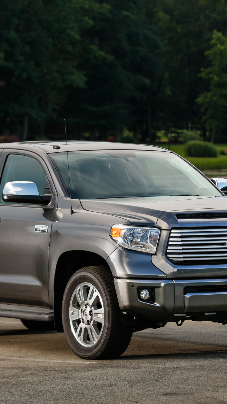 Schwarzer Ford SUV Tagsüber Unterwegs. Wallpaper in 750x1334 Resolution