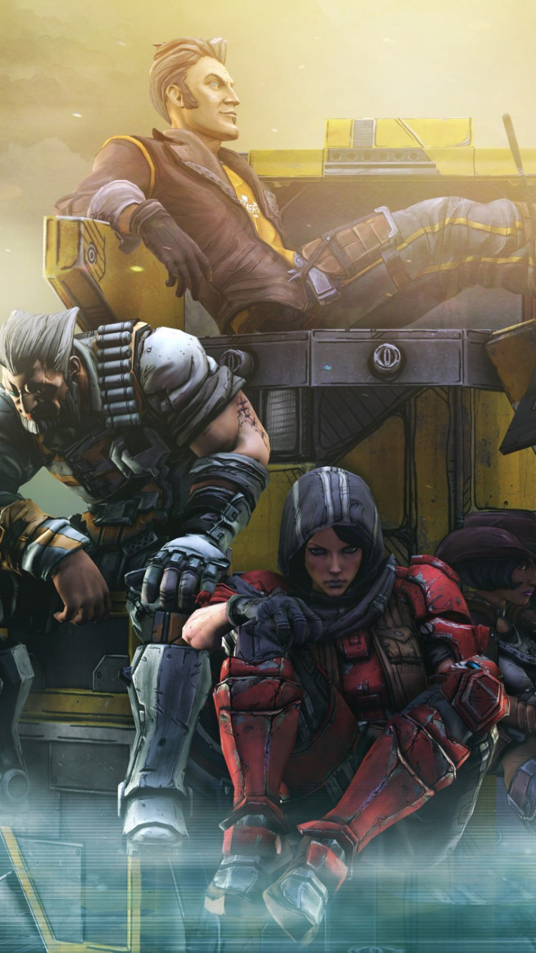 Borderlands 3, Borderlands 2, Borderlands The Pre-Sequel, Borderlands The Handsome Collection, Tales From The Borderlands. Wallpaper in 750x1334 Resolution