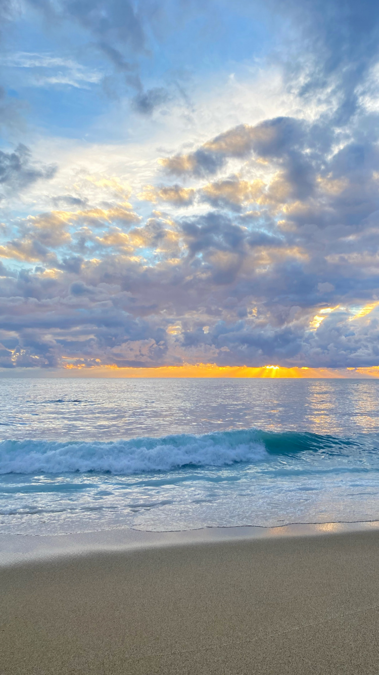 Sea, Physics, Science, Cloud, Water. Wallpaper in 750x1334 Resolution