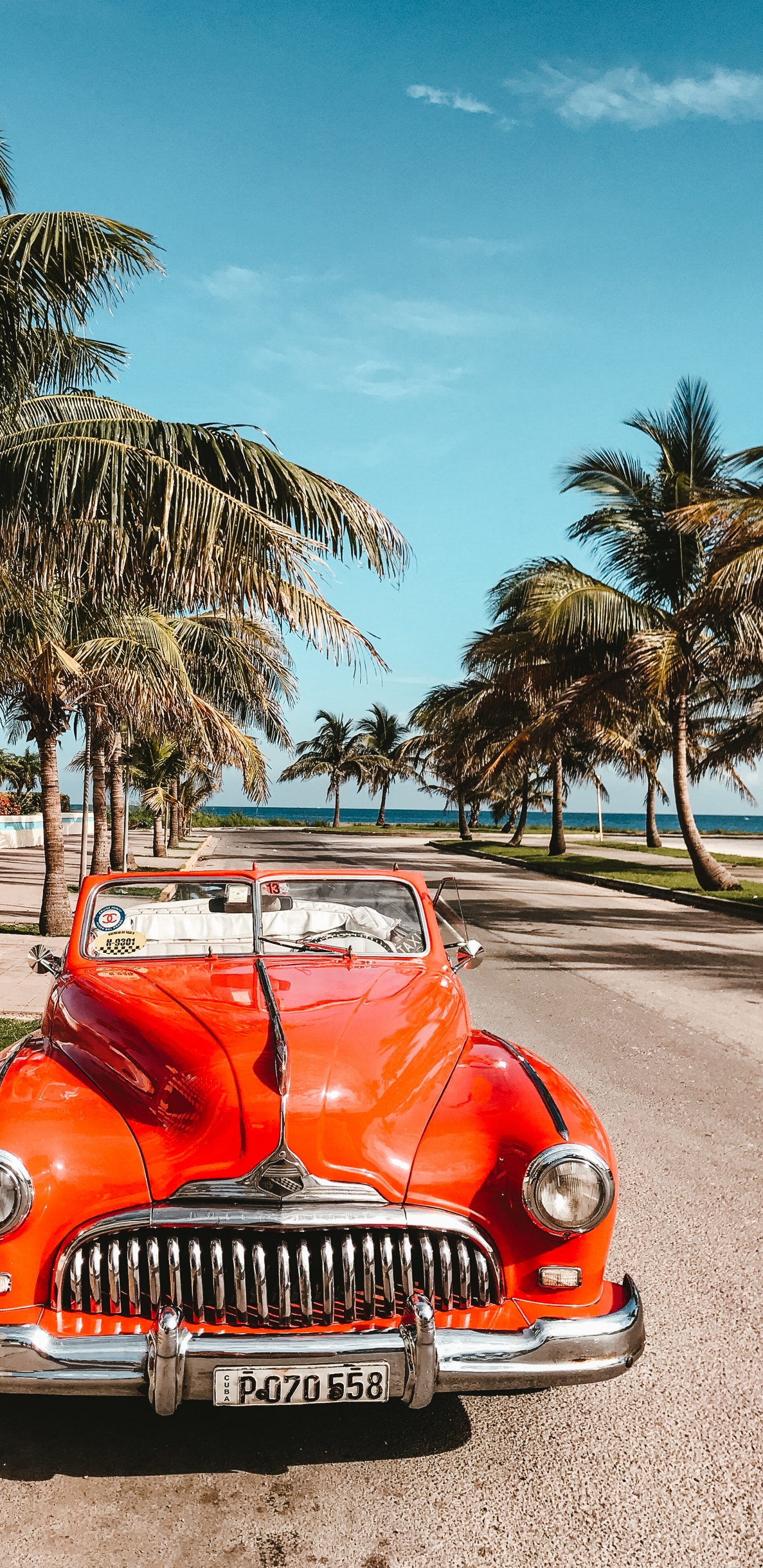 Belle Cuba, Havane, Voyage, Nature, Roue. Wallpaper in 1440x2960 Resolution