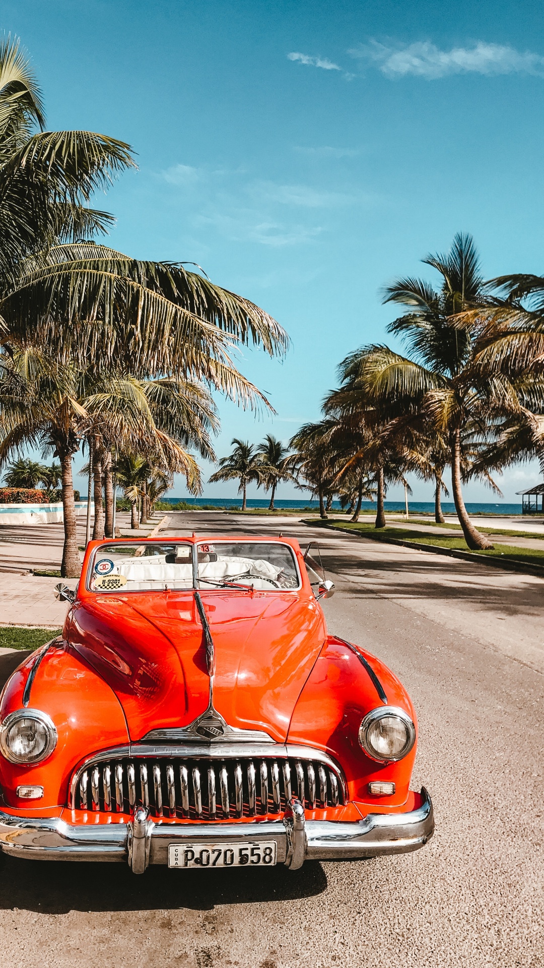 Hermosa Cuba, la Habana, Viaje, Naturaleza, Rueda. Wallpaper in 1080x1920 Resolution