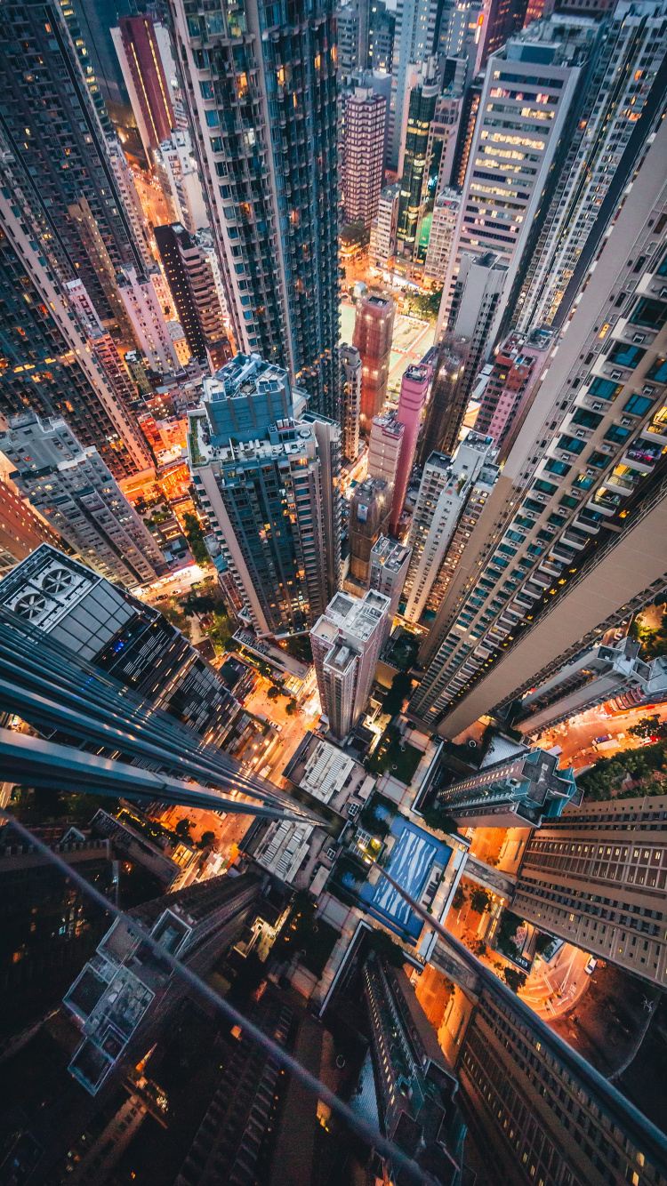 Skyscraper, Building, World, Tower, Tower Block. Wallpaper in 750x1334 Resolution