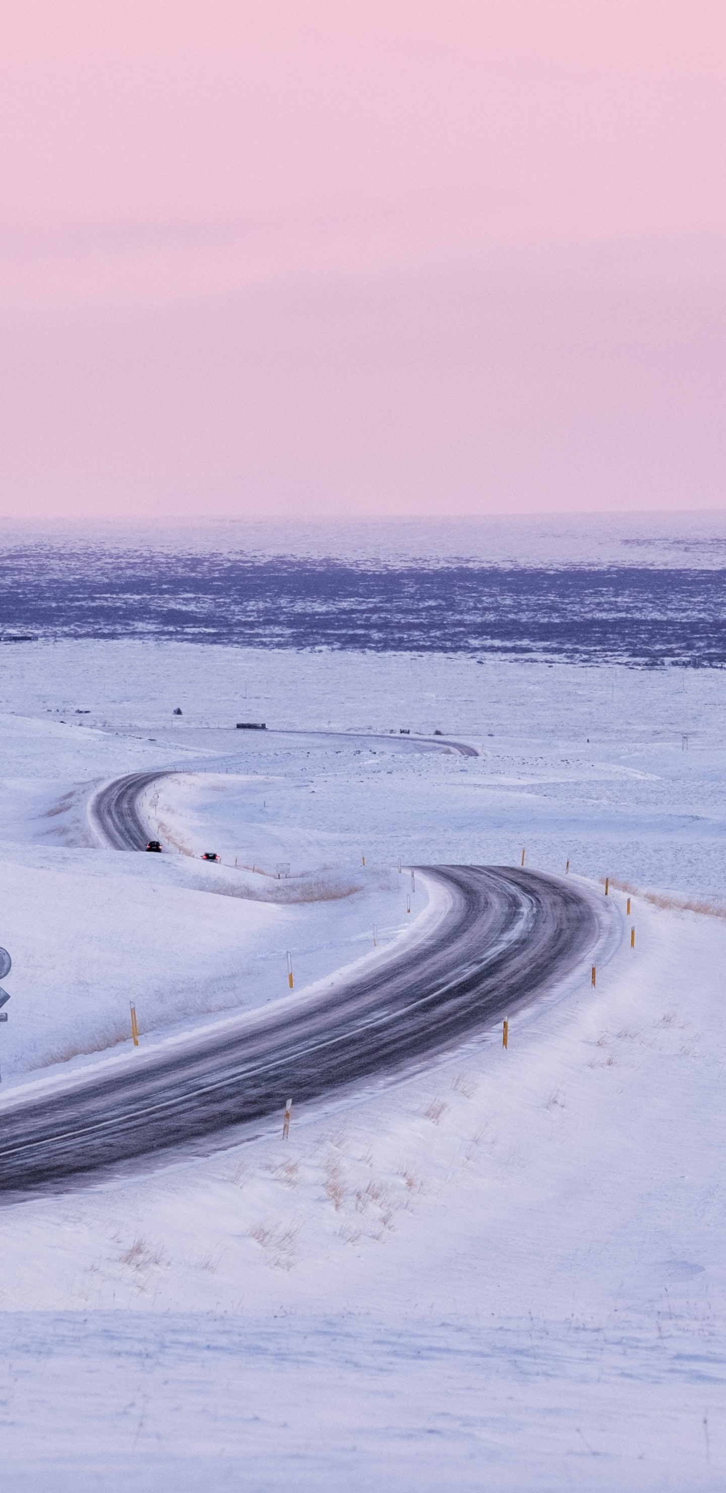 Ocean, Arctic Ocean, Glacier, Snow, Winter. Wallpaper in 1440x2960 Resolution
