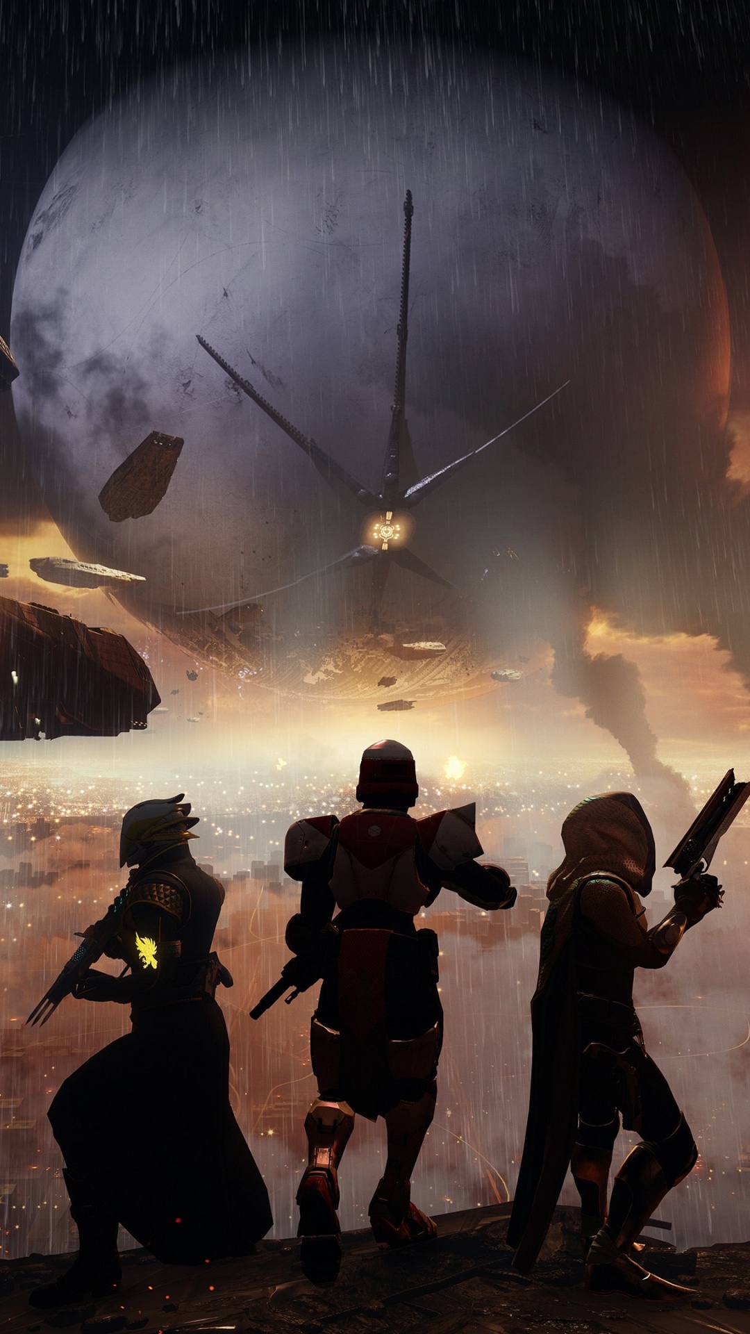 Destiny 2, Bungie, RAID, Explosion, Composition Numérique. Wallpaper in 1080x1920 Resolution