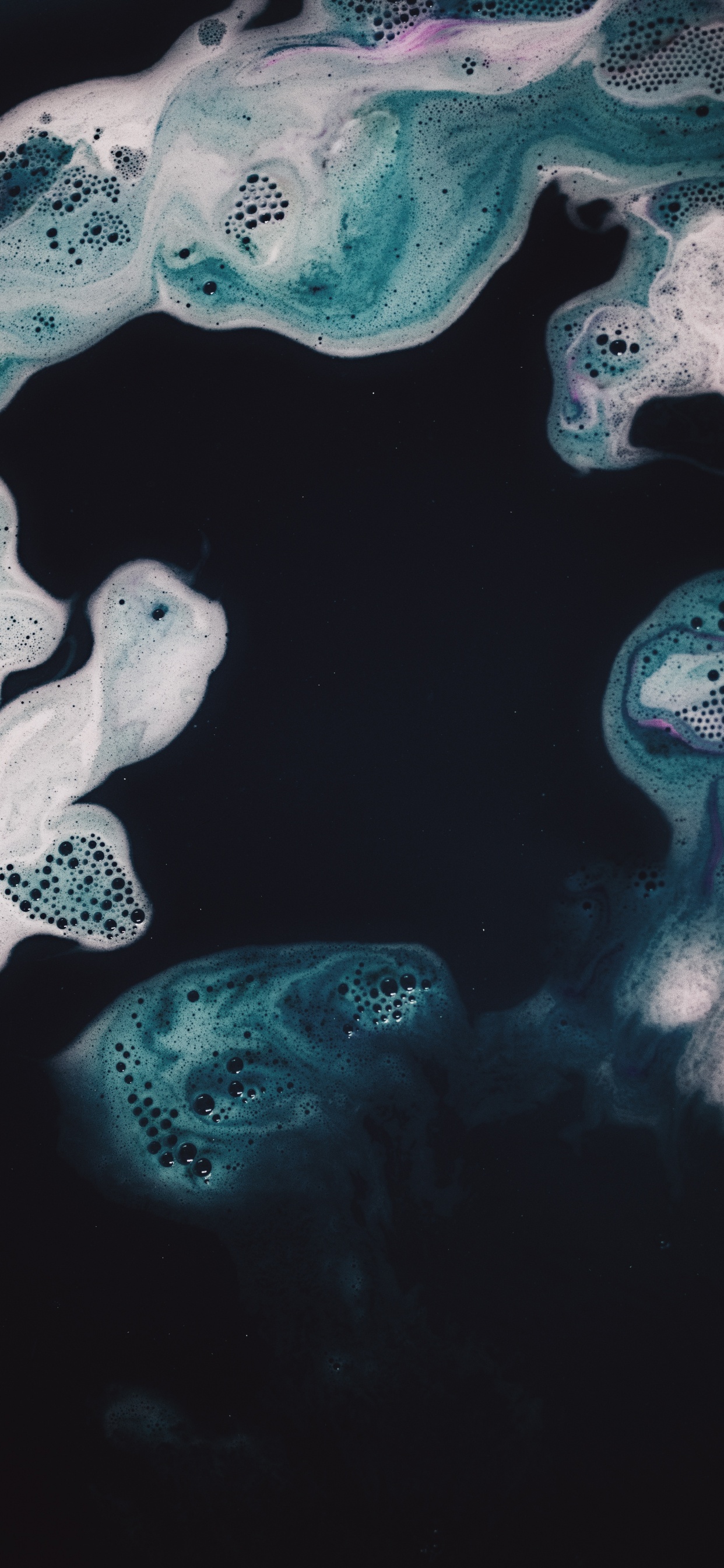 Blue, Aqua, Turquoise, Illustration, Black. Wallpaper in 1242x2688 Resolution