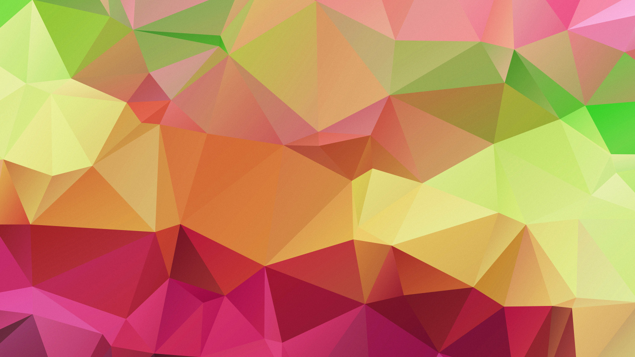 Peinture Abstraite Rose et Jaune. Wallpaper in 1280x720 Resolution