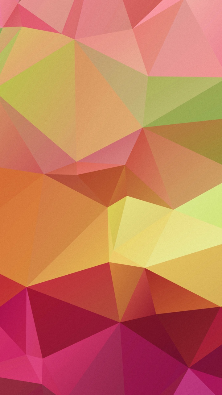 Pink and Yellow Abstract Painting. Wallpaper in 720x1280 Resolution