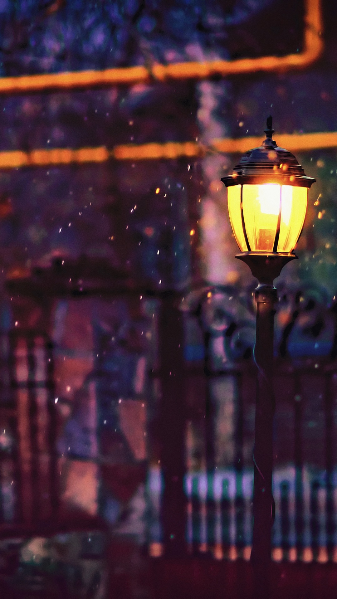 Suspension Noire et Jaune. Wallpaper in 1080x1920 Resolution