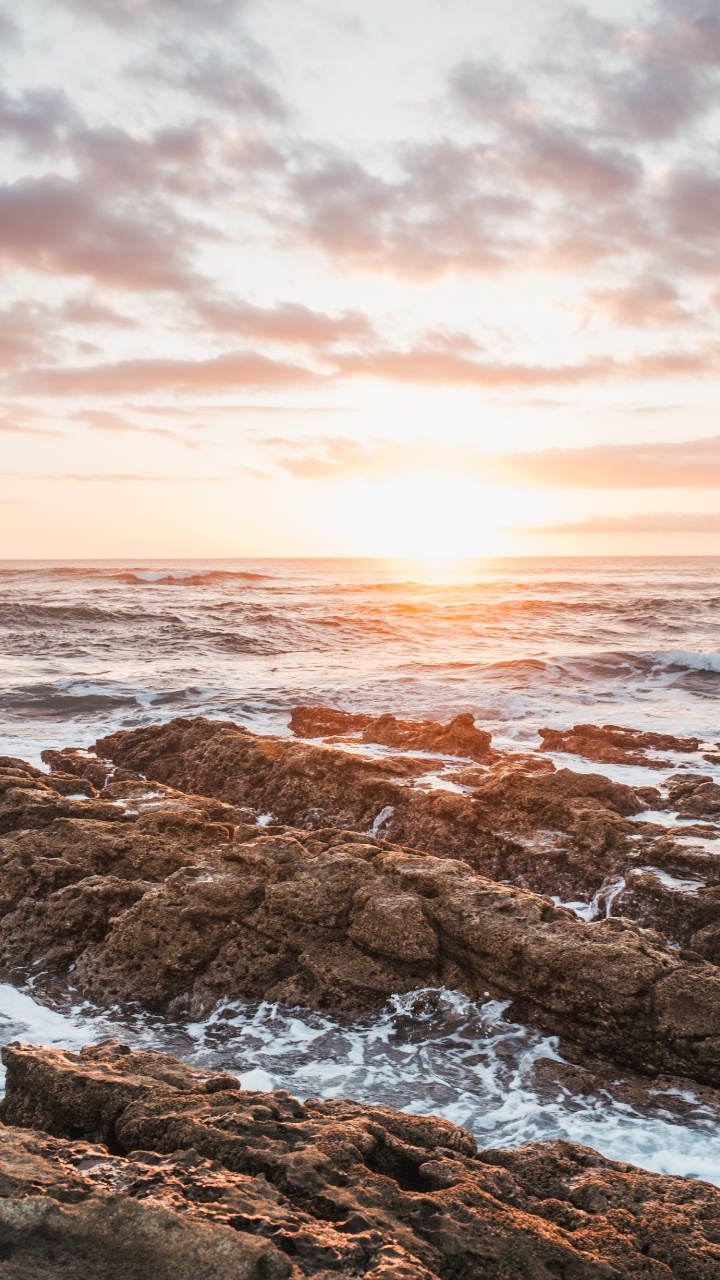 Body of Water, Sea, Wave, Ocean, Water. Wallpaper in 720x1280 Resolution