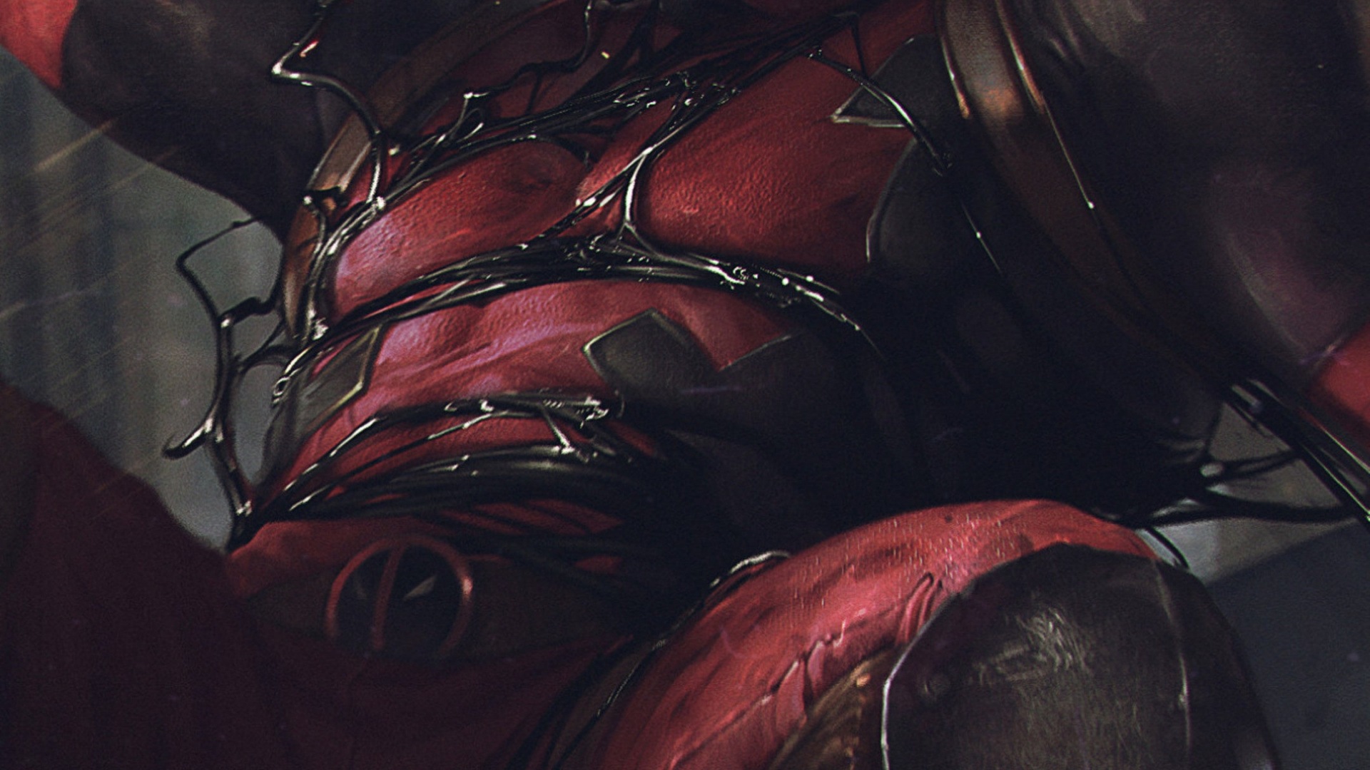 Totes Schwimmbad, Gift Deadpool, Gift, Deadpool, Eddie Brock. Wallpaper in 1920x1080 Resolution