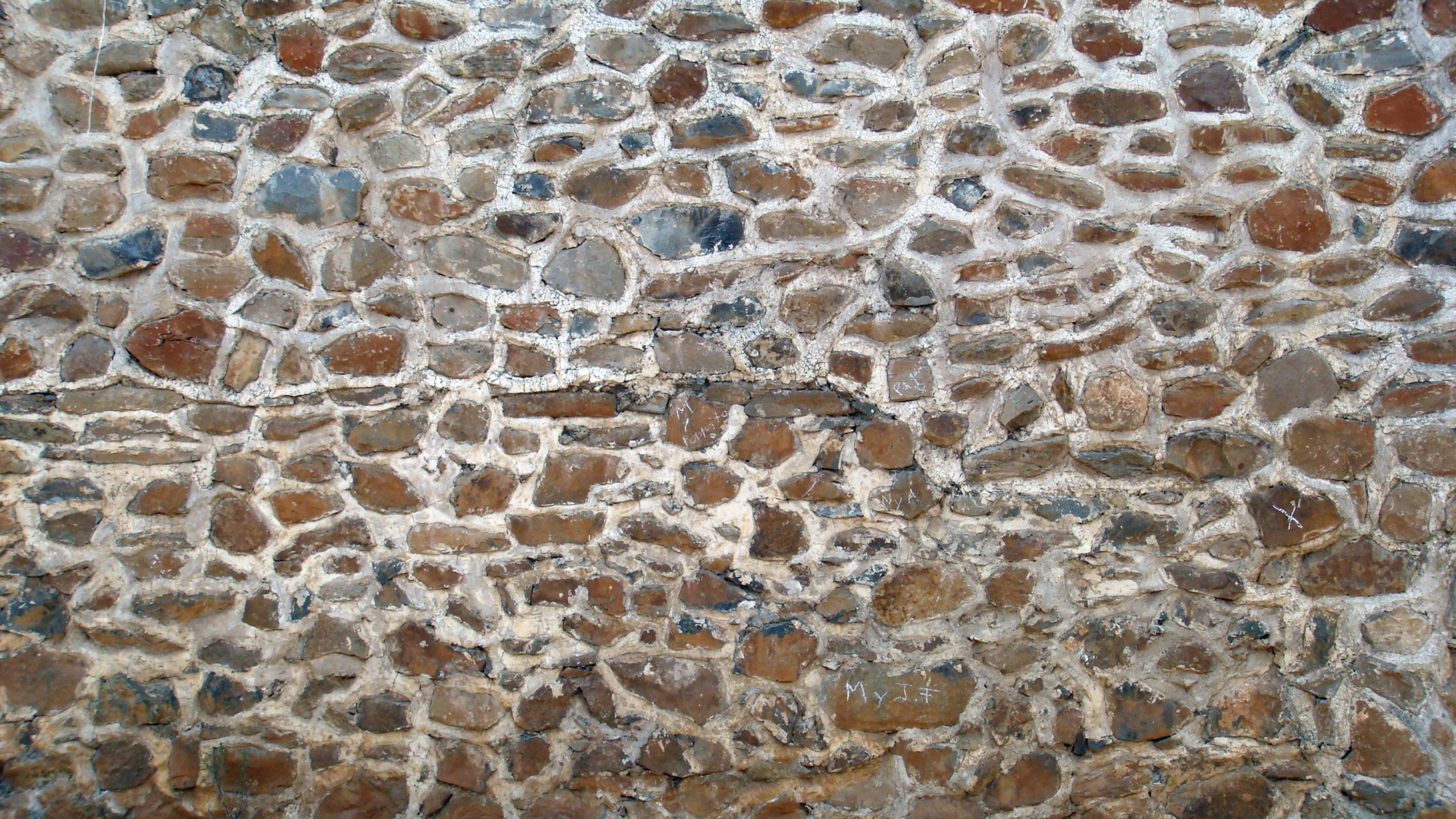 Brown and White Brick Wall. Wallpaper in 2560x1440 Resolution