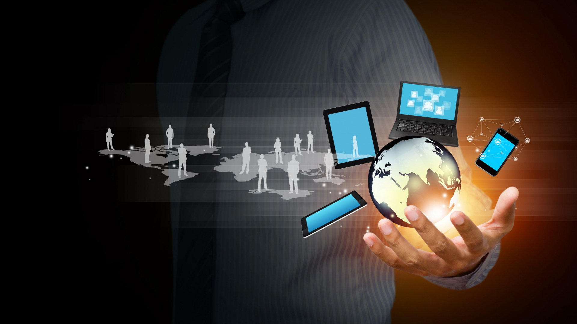 地球, 创新, 球体, 业务, 多媒体 壁纸 1920x1080 允许