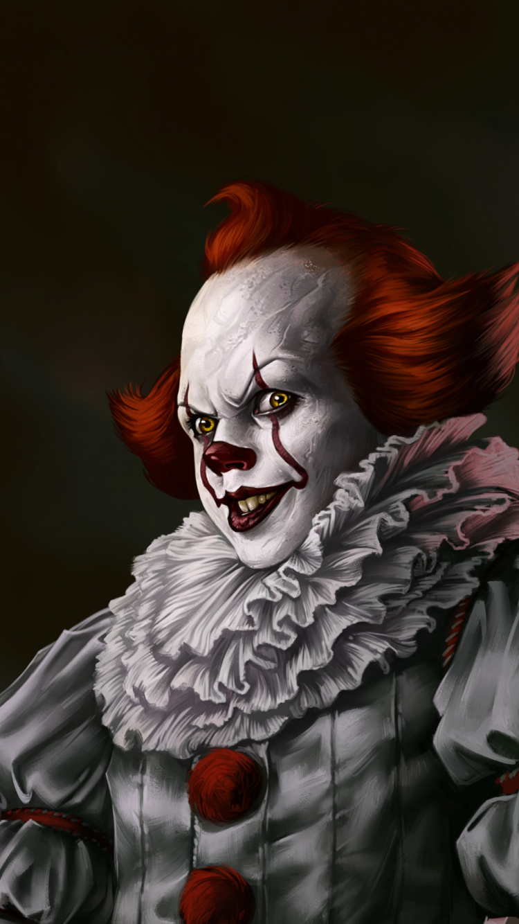 Mann im Schwarz-weißen Mantel Mit Rotem Ballon. Wallpaper in 750x1334 Resolution