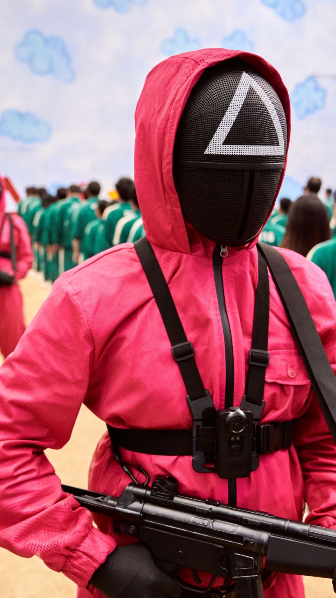 Squid Game, Seong Gi-hun, South Korea, Netflix, Dalgona. Wallpaper in 1080x1920 Resolution