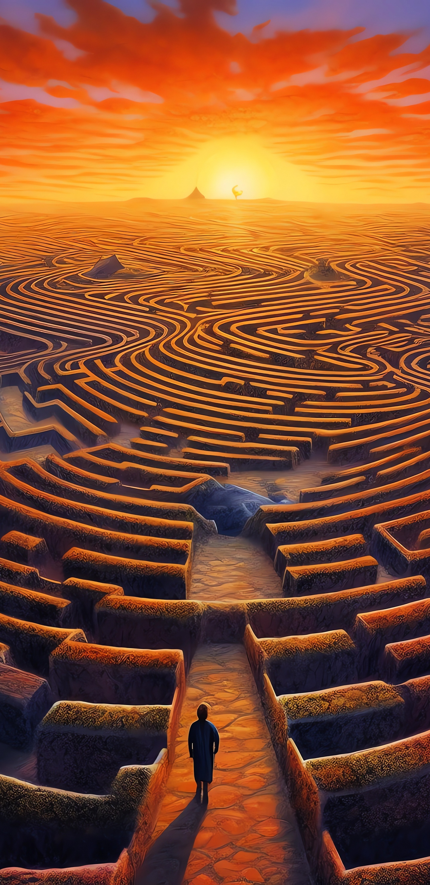 Atmosphere, Cloud, Ecoregion, Nature, Natural Landscape. Wallpaper in 1440x2960 Resolution