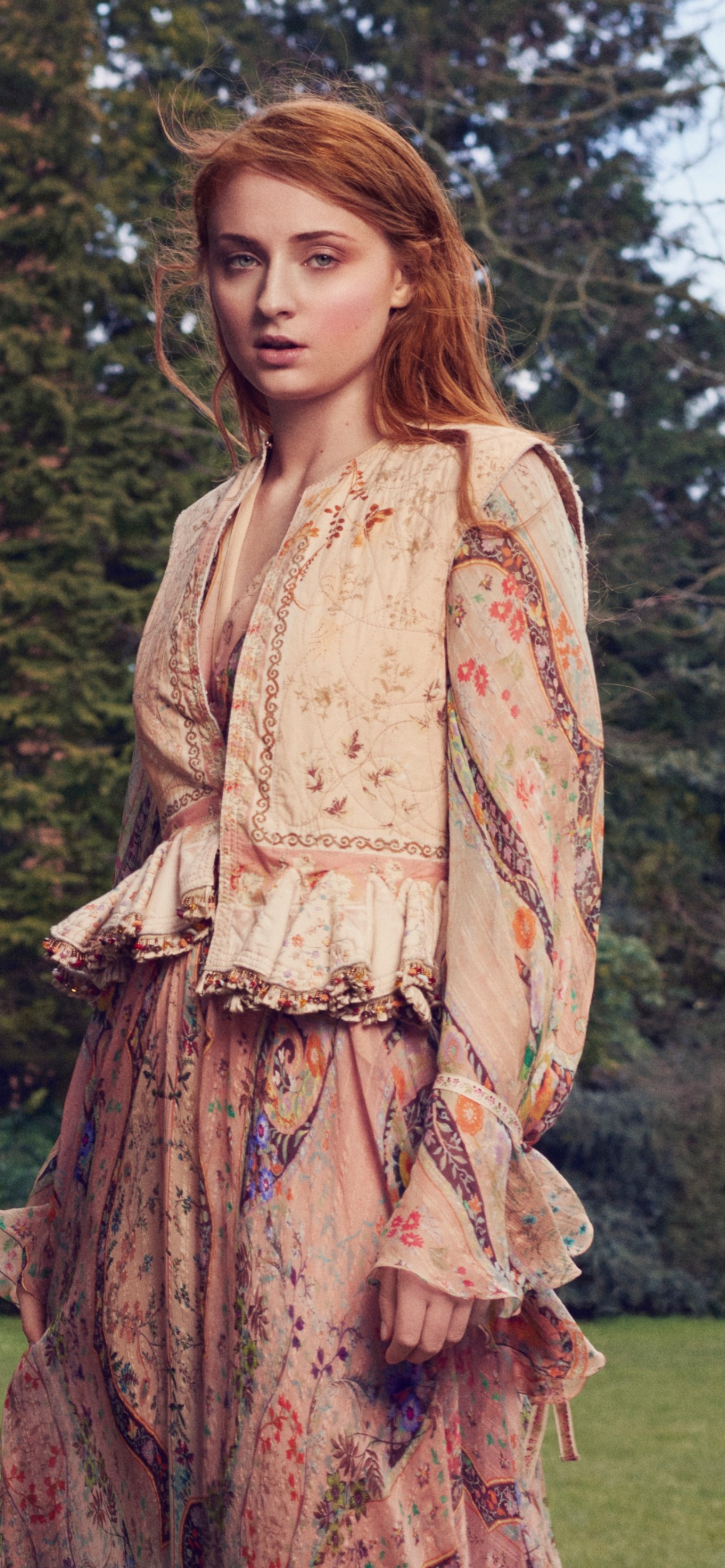 Sophie Turner Bearbeiten, Sophie Turner, Game of Thrones, Sansa Stark, Theon Greyjoy. Wallpaper in 1242x2688 Resolution