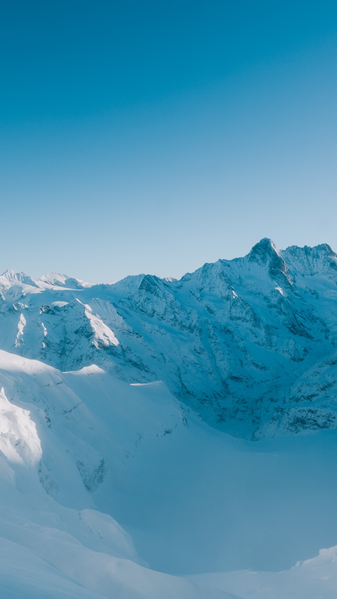 Schnee, Bergkette, Bergigen Landschaftsformen, Polar Ice Cap, Gletscher-landform. Wallpaper in 1080x1920 Resolution