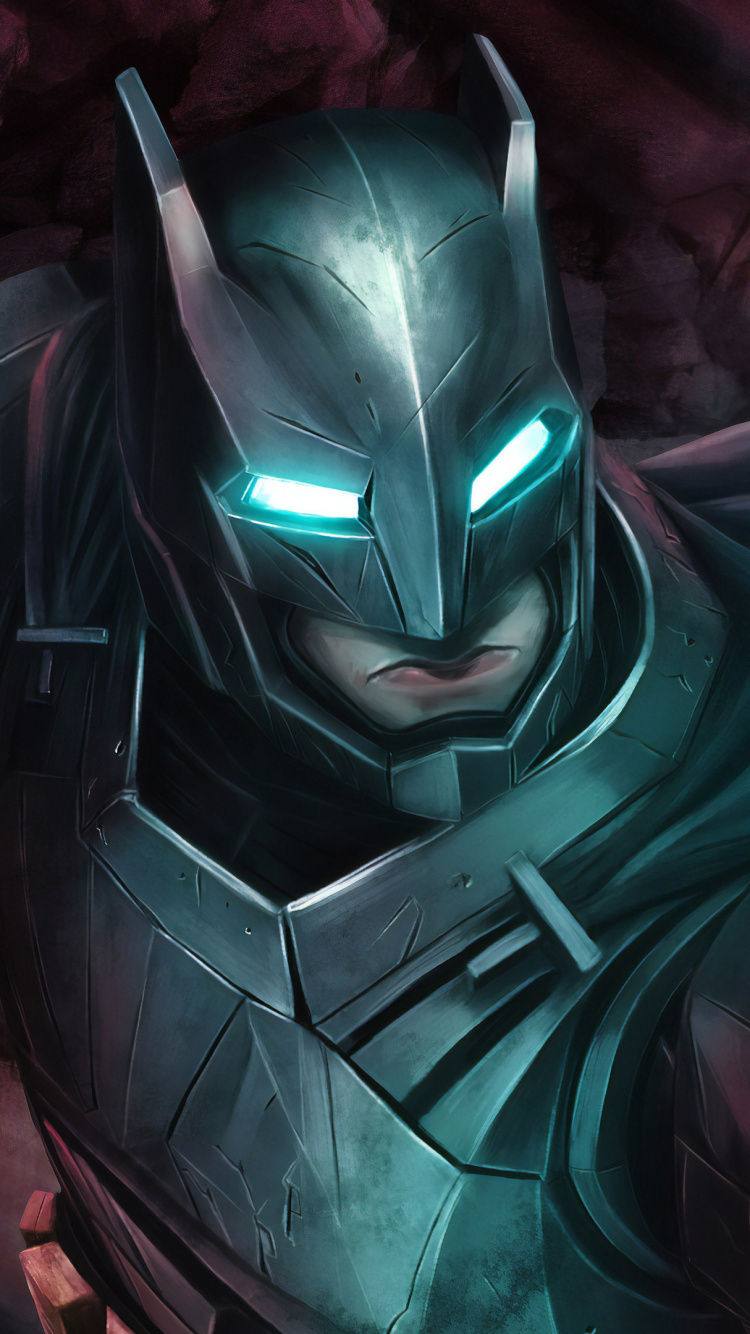 Ilustración de Monstruo Negro y Rojo. Wallpaper in 750x1334 Resolution