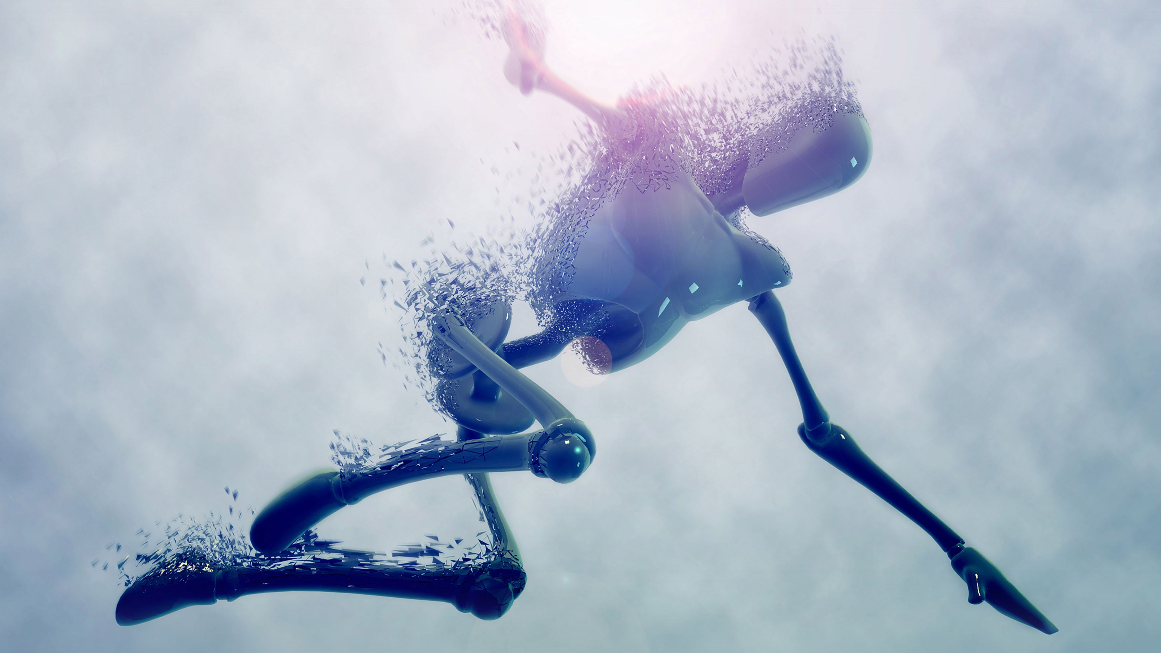 Flor Verde y Blanca en Fotografía de Cerca. Wallpaper in 3840x2160 Resolution