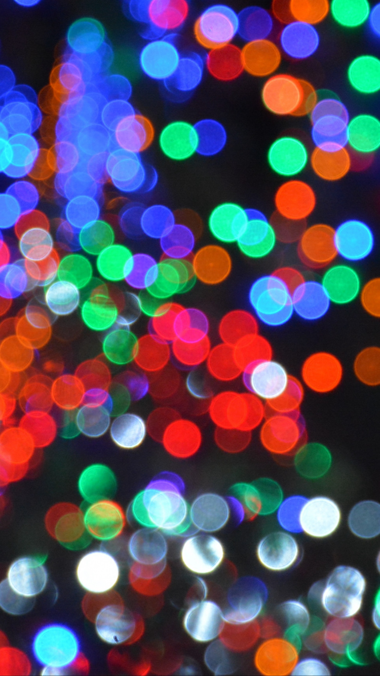 Luces Rojas Verdes y Azules. Wallpaper in 750x1334 Resolution