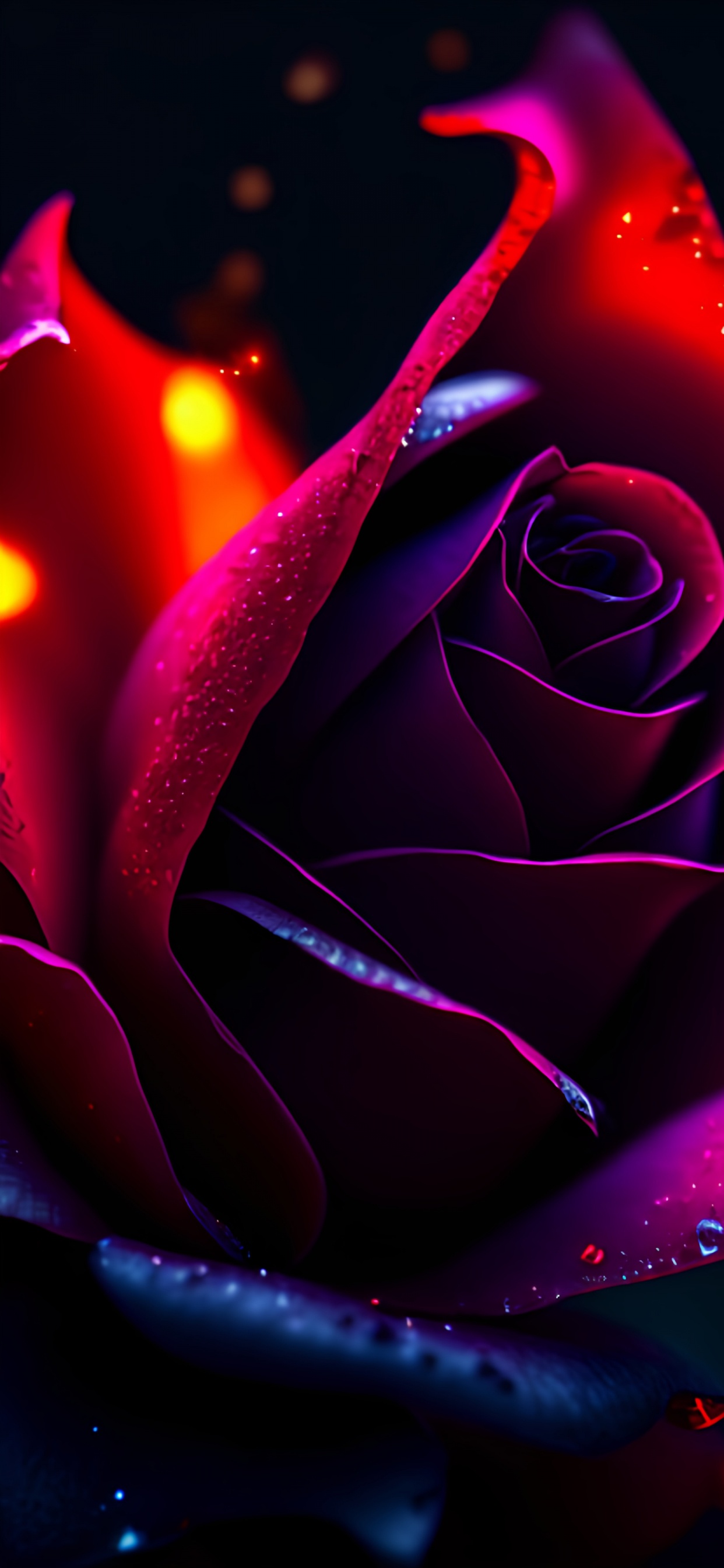 Híbrido de té de Rosa, Las Rosas de Jardín, Diseño Gráfico, Col Rosa, Agua. Wallpaper in 1242x2688 Resolution