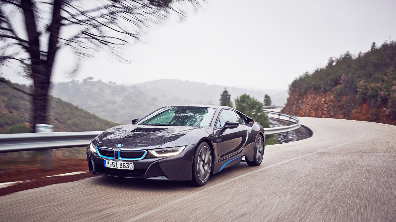 Blue Porsche 911 on Road During Daytime. Wallpaper in 1280x720 Resolution