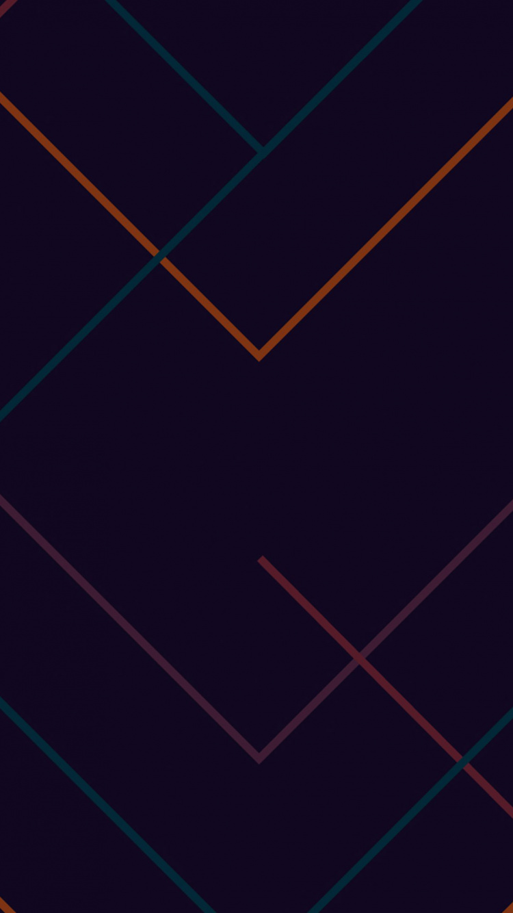 Blaue Und Gelbe Quadratische Abbildung. Wallpaper in 750x1334 Resolution