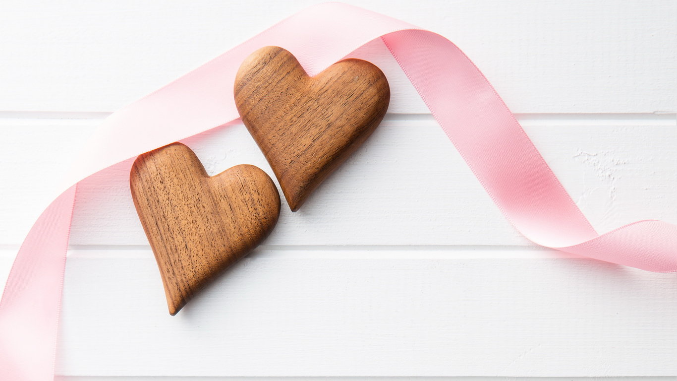 Love, Heart, Valentines Day, Romance, Gift. Wallpaper in 1366x768 Resolution