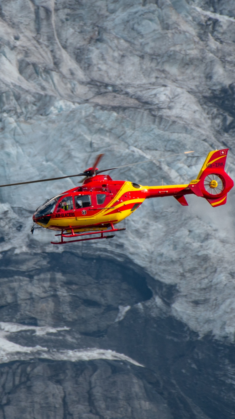 Water, Lauterbrunnen, Helicopter, Aircraft, Rotorcraft. Wallpaper in 750x1334 Resolution