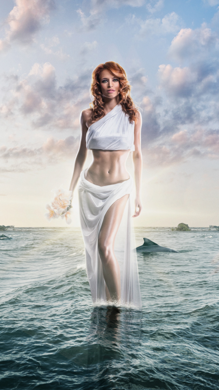 Artiste, L'art Numérique, Art, Kwak Young Kwon, Mer. Wallpaper in 750x1334 Resolution