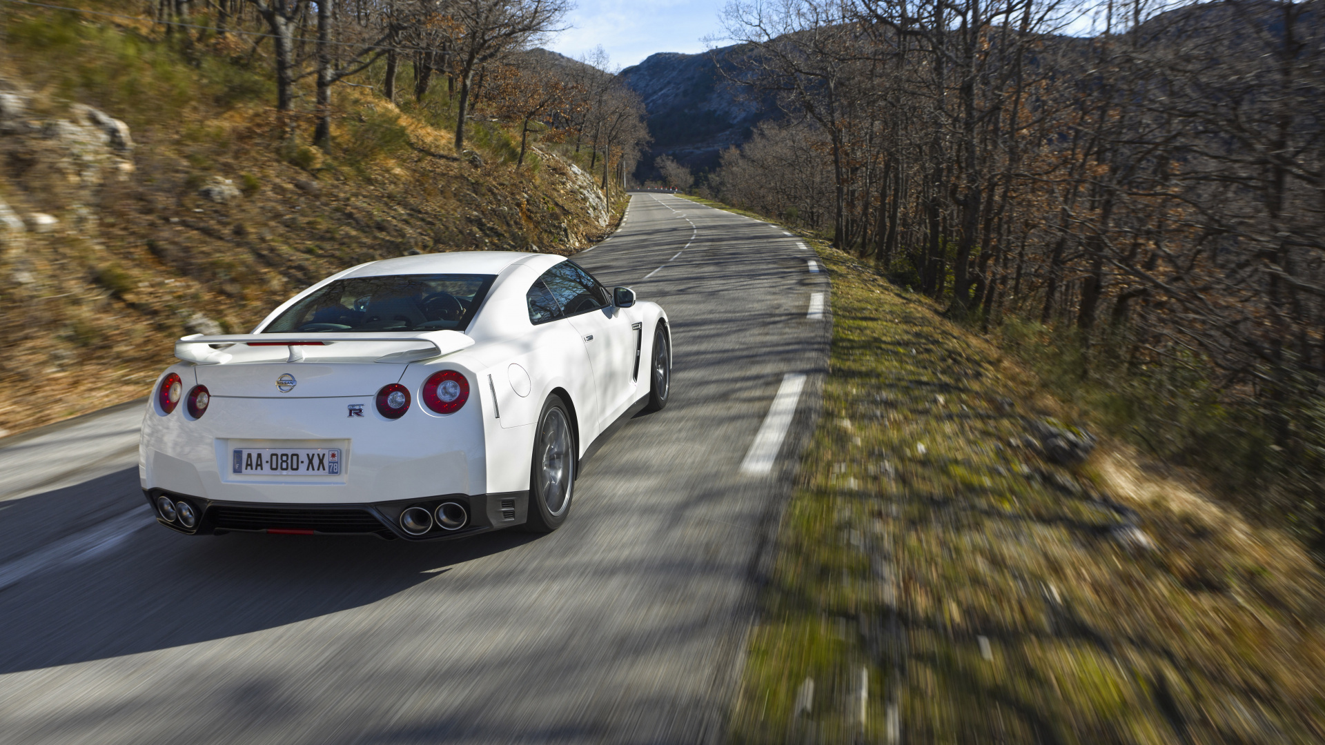 White Porsche 911 on Road During Daytime. Wallpaper in 1920x1080 Resolution